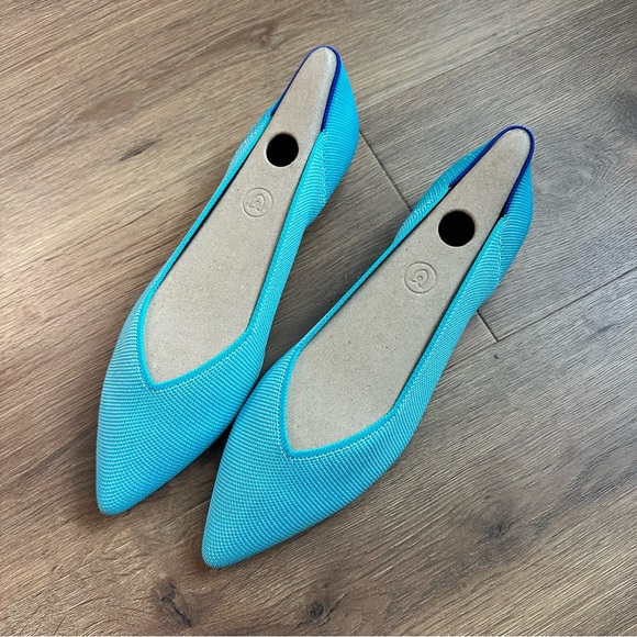 Rothy's Island Blue Point Flats Out Of Stock - Picture 1 of 5